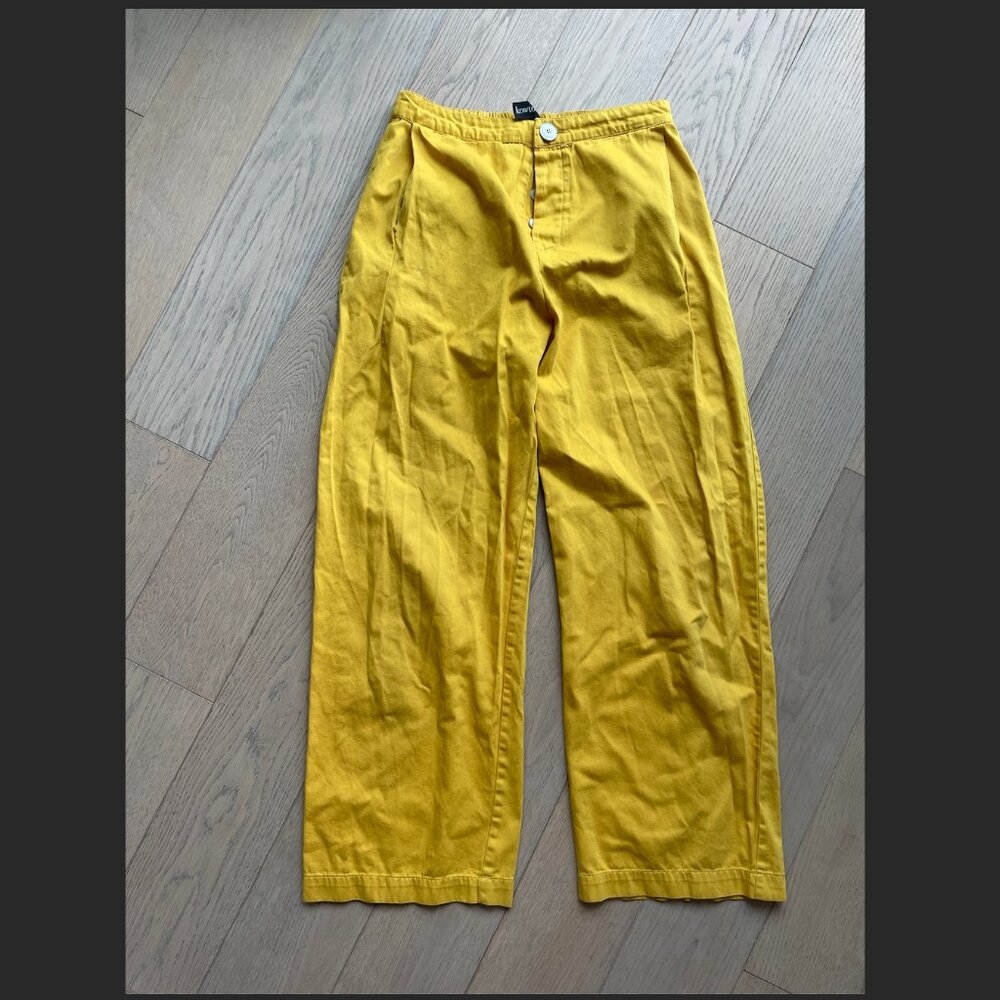 Kowtow Mustard Yellow pants